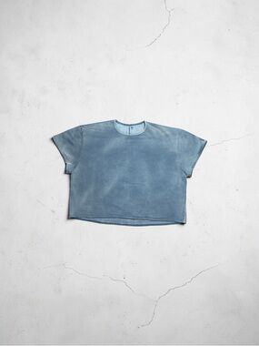 NWOT Yeezy Short Sleeve Boxy Tee in Faded Blue